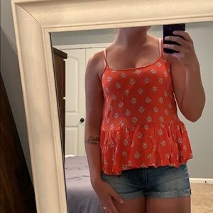 Old Navy Orange Tank Top